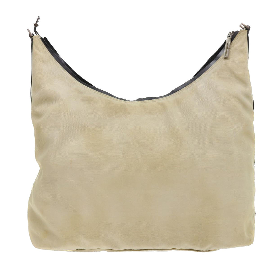 GUCCI Bamboo Web Sherry Line Shoulder Bag Nylon 3Set Beige Brown ti1191