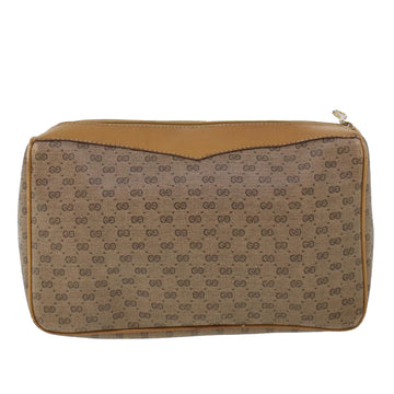 GUCCI Micro GG Canvas Web Sherry Line Clutch Bag Beige 014 904 0018 ti1207
