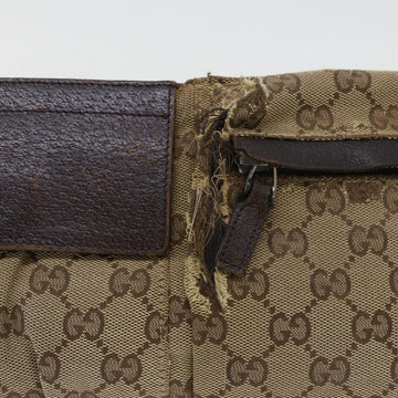 GUCCI GG Canvas Waist bag Beige 28566 ti1246