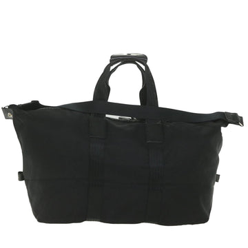 GUCCI Boston Bag Canvas 2way Black ti1360