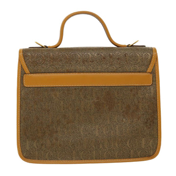 GUCCI Hand Bag Leather Brown 0001130274 ti674