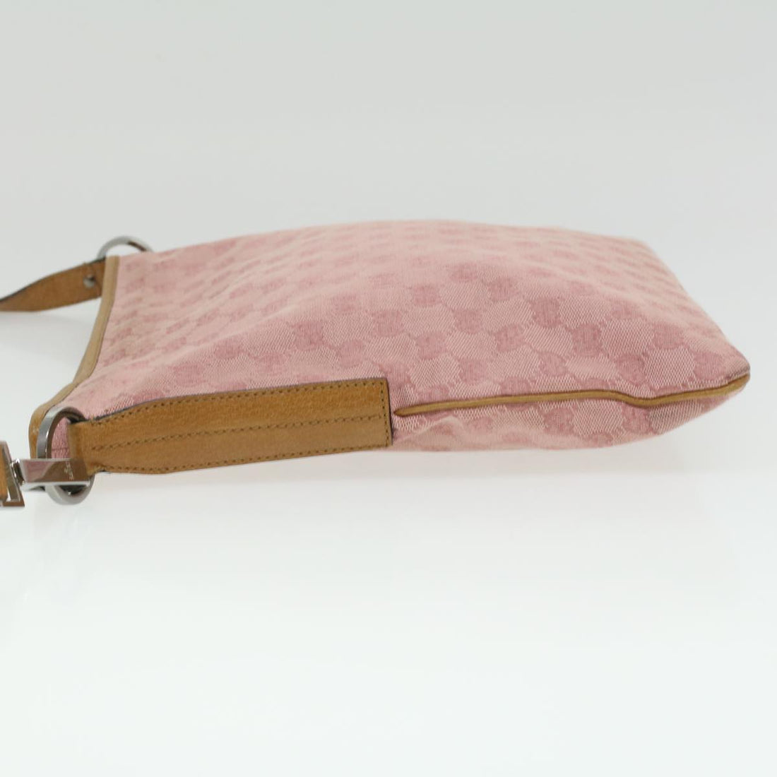 GUCCI GG Canvas Shoulder Bag Pink 113013 1956 ti734