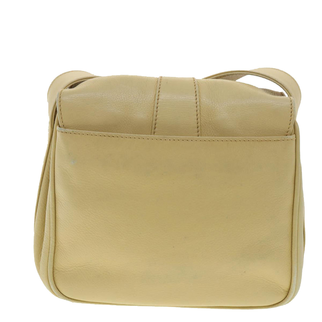 GUCCI Shoulder Bag Leather Beige 007 1014 0201 ti909
