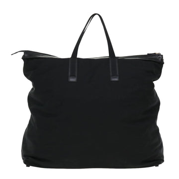 GUCCI Boston Bag Nylon Black ti971