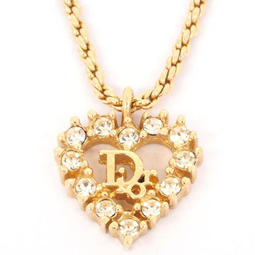 Vintage Christian Dior Heart Bijou Frame Necklace