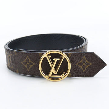 LOUIS VUITTON M9935W Santur LV Circle Monogram Epi belt PVC brown unisex