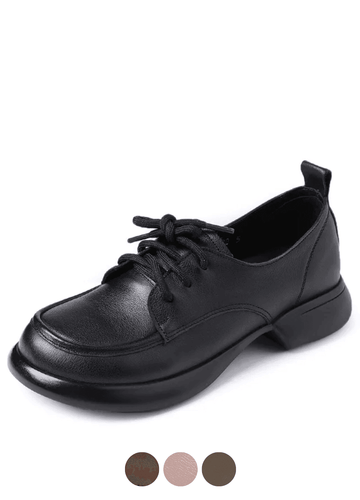 Makersluxe Shoes Amelia Women's Lace Up Loafer