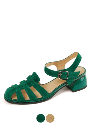 Makersluxe Shoes Ada Women's Summer Suede Sandals