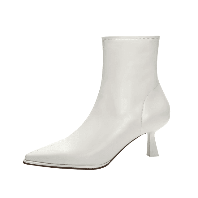 Makersluxe Shoes Alba Women's Leather Ankle Boots