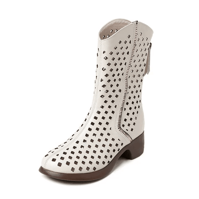 Makersluxe Shoes Alicia Women's Fashion Mid-Calf Boots