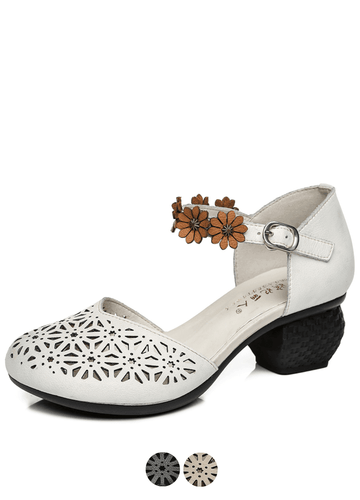 Makersluxe Shoes Alina Women's Hollow Out Sandals