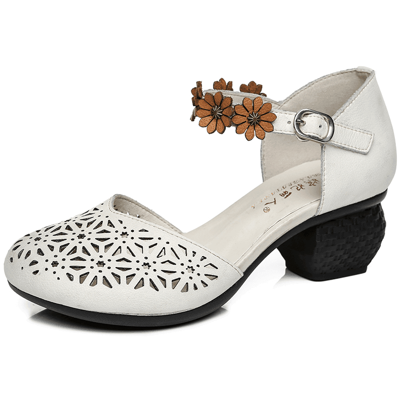 Makersluxe Shoes Alina Women's Hollow Out Sandals