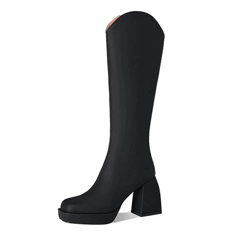 Makersluxe Shoes Alison Women's Knee High Western Boots