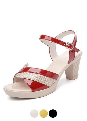 Makersluxe Shoes Carin Women's High Heel Sandals