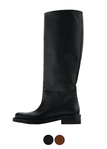 Makersluxe Shoes Concha Women's High Leather Boots