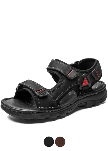 Makersluxe Shoes Danny Men's Summer Leather Sandals