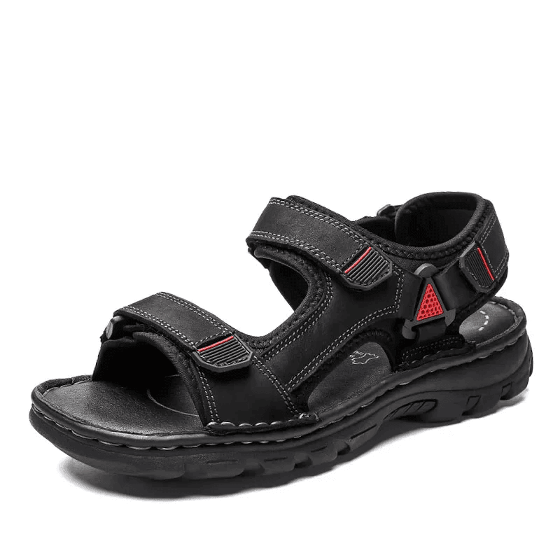 Makersluxe Shoes Danny Men's Summer Leather Sandals