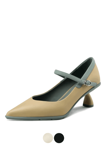 Makersluxe Shoes Delia Women's Leather Dress Pumps