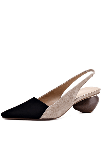 Makersluxe Shoes Delia Women's Leather Sandal