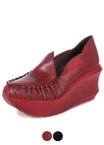 Makersluxe Shoes Eloisa Women's Soft Wedges Pumps