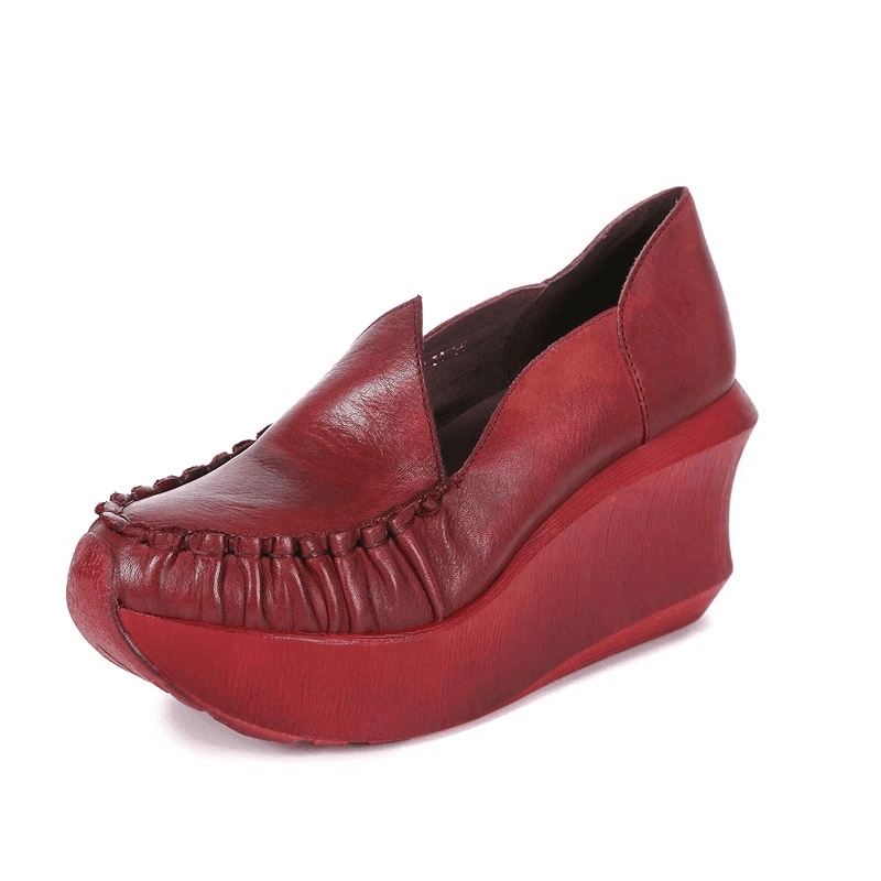 Makersluxe Shoes Eloisa Women's Soft Wedges Pumps