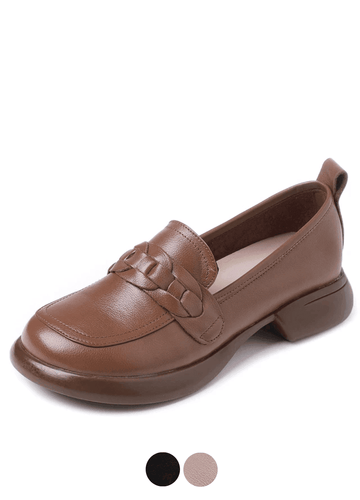Makersluxe Shoes Elsa Women's Leather Loafers