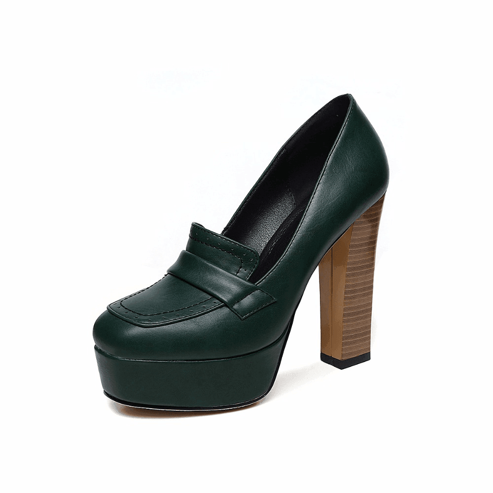 Makersluxe Shoes Fausta Women's High Heels Pump Shoes