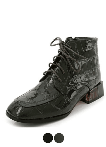 Makersluxe Shoes Hedy Women's Square Heel Boots