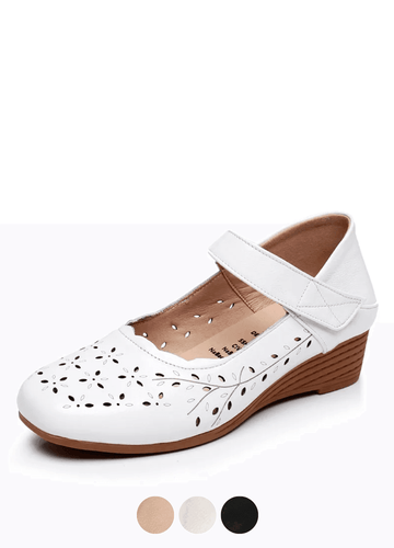Makersluxe Shoes Laura Women's Wedges Heel Sandals