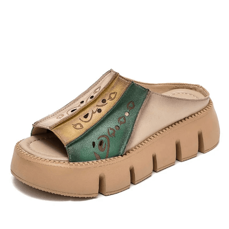 Makersluxe Shoes Leonida Women's Slippers Wedges