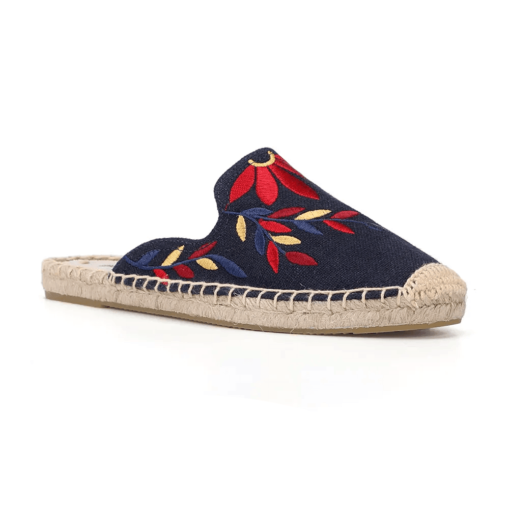 Makersluxe Shoes Libia Women's Espadrilles Hemp Summer Mules