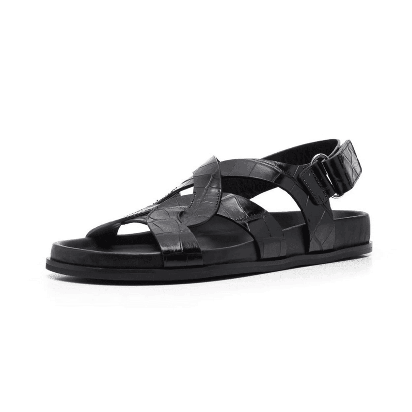 Makersluxe Shoes Lilia Women's Ankle Strap Casual Summer Sandals