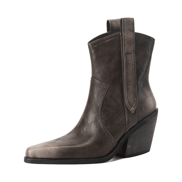 Makersluxe Shoes Linares Women's Cowboy Leather Boots