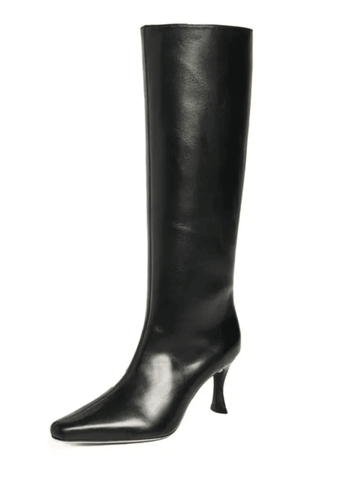 Makersluxe Shoes Lucrecia Women's Leather Long Boots
