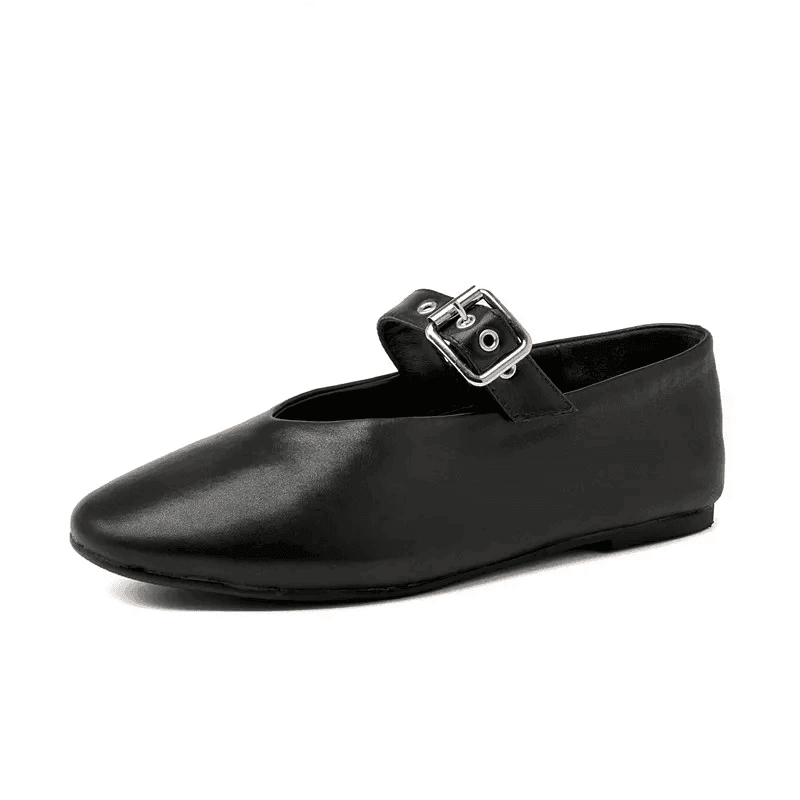 Makersluxe Shoes Lucy Women's Pointed Toe Ballet Flat Shoes