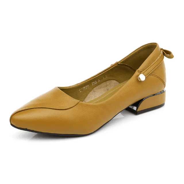 Makersluxe Shoes Lupe Women's Low-Heel Dress Pumps