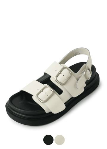 Makersluxe Shoes Malena Women's Buckle Spring Sandals