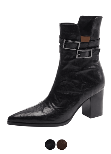 Makersluxe Shoes Marly Women's Side Zipper Ankle Boots