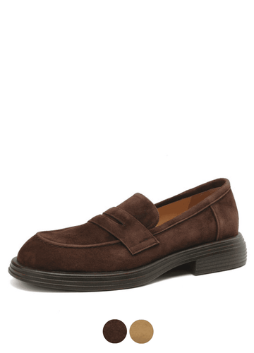 Makersluxe Shoes Martinez Women's Suede Loafers