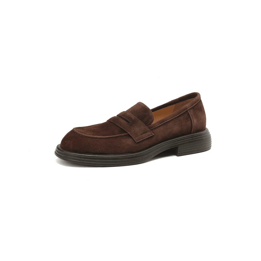Makersluxe Shoes Martinez Women's Suede Loafers