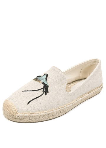 Makersluxe Shoes Melva Women's Summer Flat Slip-On Breathable Espadrille