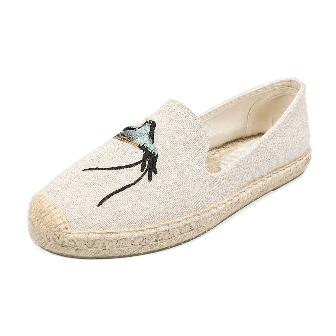 Makersluxe Shoes Melva Women's Summer Flat Slip-On Breathable Espadrille