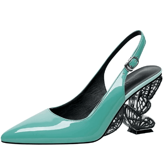 Makersluxe Shoes Michely Women's Sculpted Heel Dress Sandals