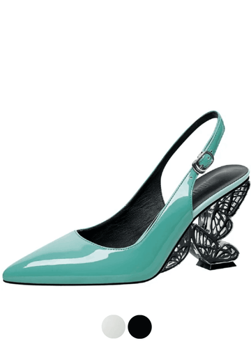 Makersluxe Shoes Michely Women's Sculpted Heel Dress Sandals
