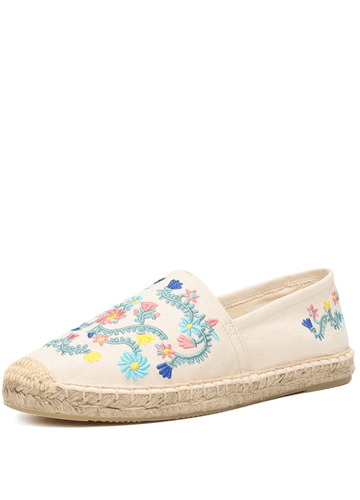 Makersluxe Shoes Mila Women's Slip On Flats Espadrilles