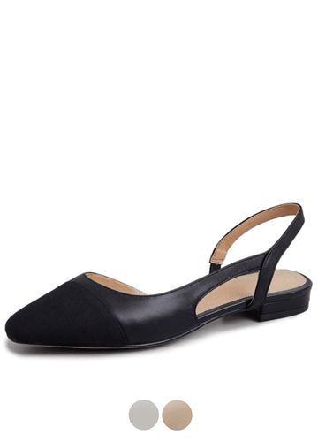 Makersluxe Shoes Nayi Women's Square Toe Flats Pumps