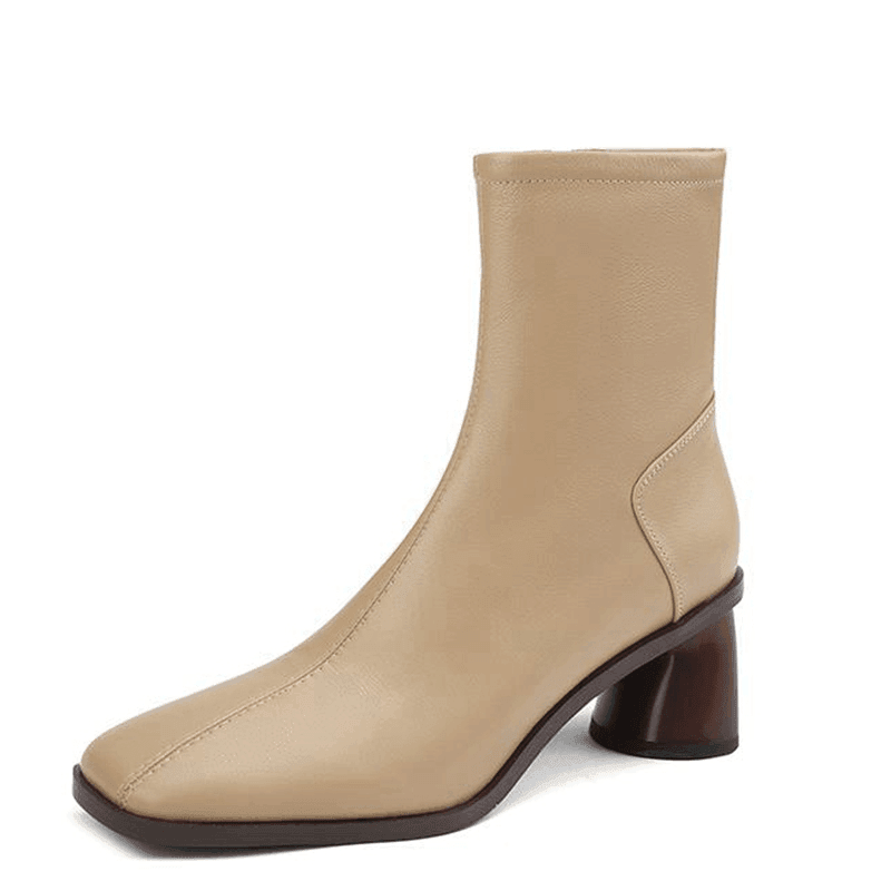Makersluxe Shoes Nicandia Women's Autumn Leather Boots