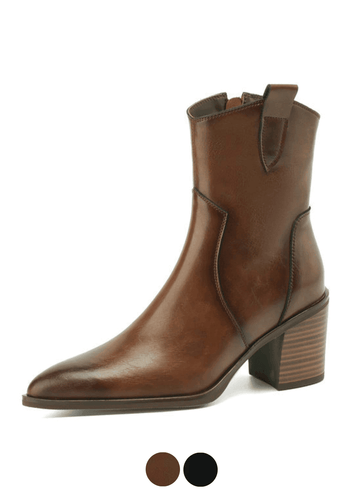 Makersluxe Shoes Olga Women's Autumn Ankle Boots