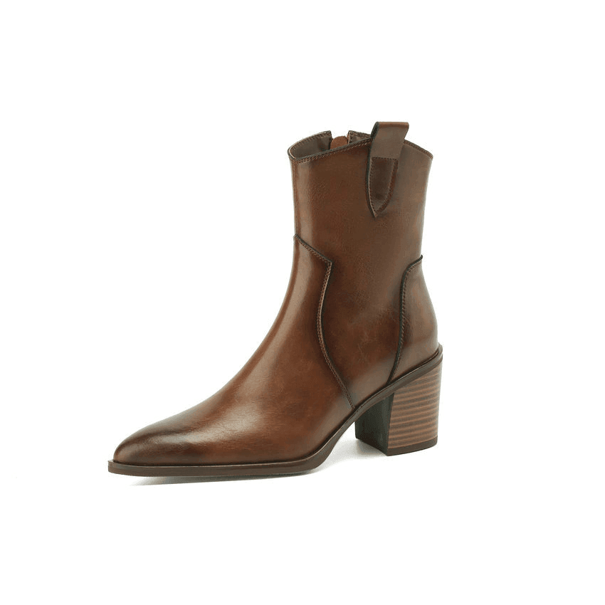 Makersluxe Shoes Olga Women's Autumn Ankle Boots