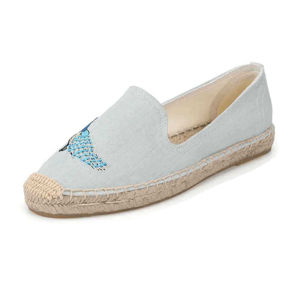 Makersluxe Shoes Olga Women's Embroidery Espadrilles